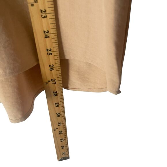 Maison‎ d'Amelie Paris Women's Size XL Beige Minimalist Tunic Blouse - Picture 10 of 10